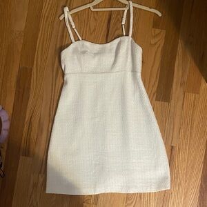 Elegant Cream Colored Women's Dress